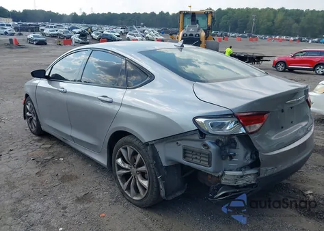 2015 Chrysler 200 S z USA, uszkodzony, nr VIN 1C3CCCBB7FN752962